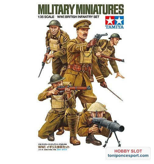Figuras Infantería Británica 1º G.M.
