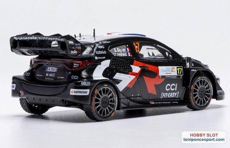 Toyota GR Yaris Rally1 Rally Islas Canarias 2025 #17 S.Ogier/V.Landais 1:43