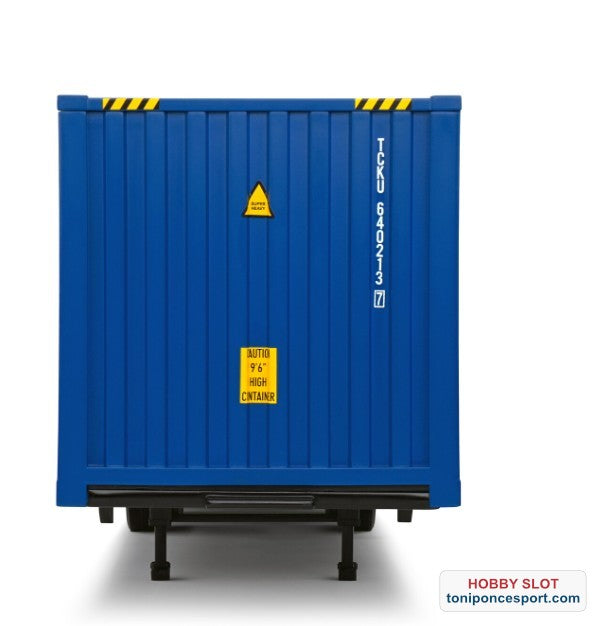 Trailer Semirremolque Porta Contenedores 2024 Azul.