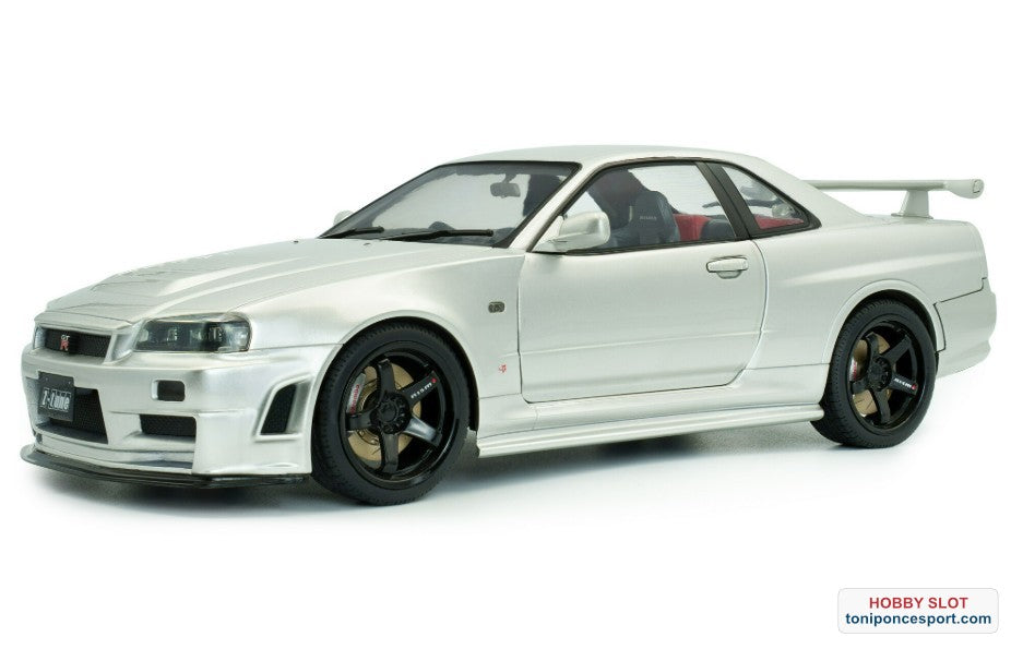 NISSAN SKYLINE R34 GT RZ TUNE SILVER 1999