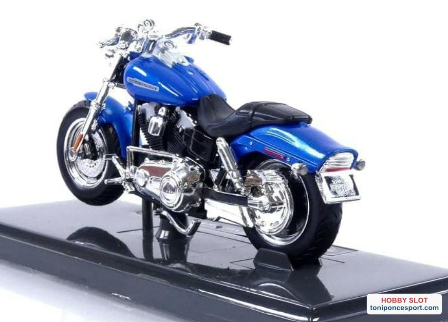 Harley‐Davidson FXDFSE CVO Fat Bob 2009 Azul Metalizado.