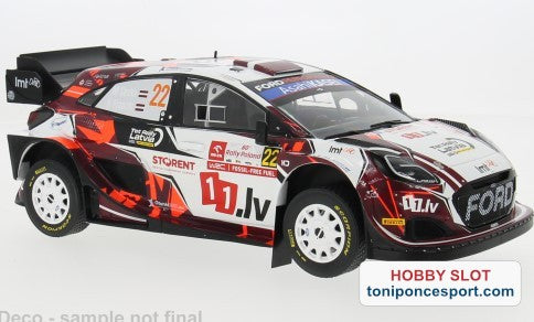 Ford Puma Rally1, Rally WM, Rally de Polonia, 2024, n.º 22