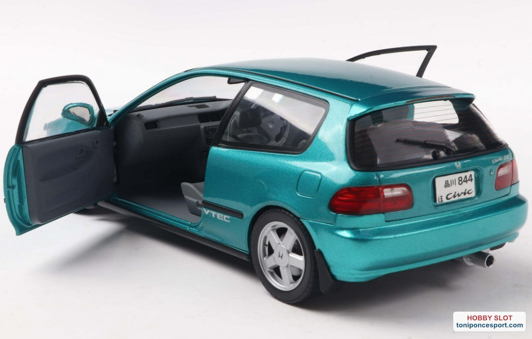 Honda Civic (EG6) 1991 Verde Metalizado.