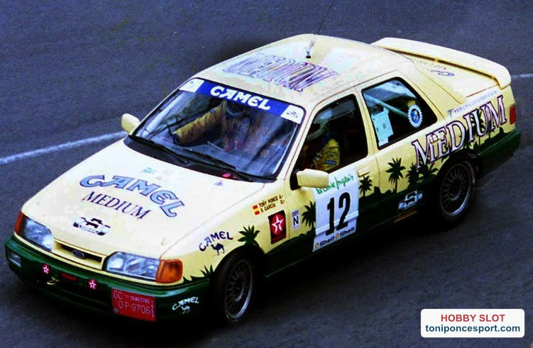 Ford Sierra Cosworth Rallye El Corte Ingles 1992 Toñi Ponce - S. Garcia.