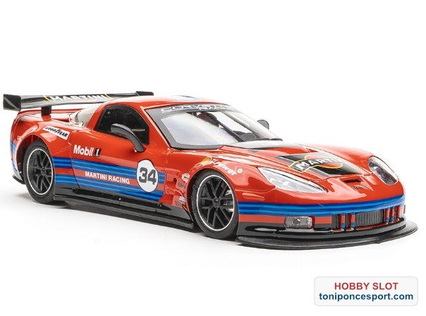 CORVETTE C6.R MARTINI LIVERY RED 34 AW KING 21 EVO3