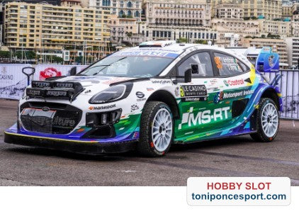 Ford Puma Rally1 Rallye Monte Carlo 2026 Nº95 J. Armstrong / S. Birne.