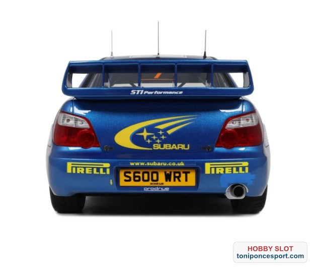 SUBARU IMPREZA (S9) WRC BLUE P. SOLBERG WALES RALLYE 2003