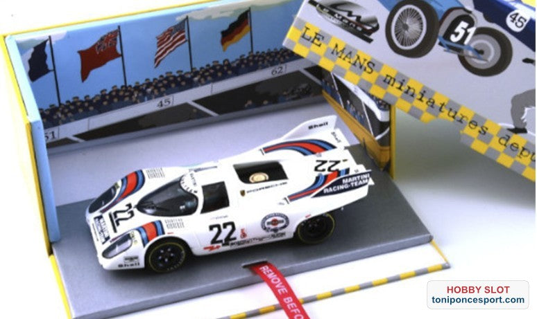 Porsche 917K Martini #22 24h. Le Mans 1971 Winner.