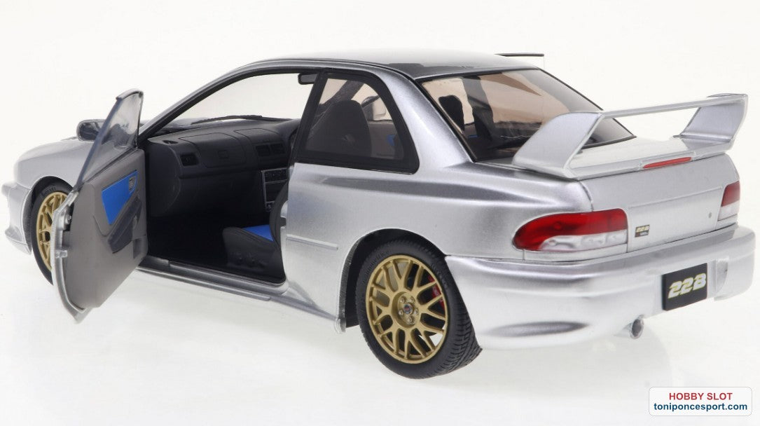 SUBARU IMPREZA 22B SILVER 1998