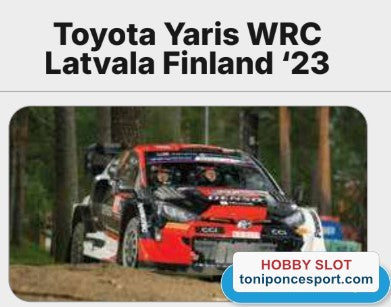 Toyota Yaris WRC - Latvala Finland '23