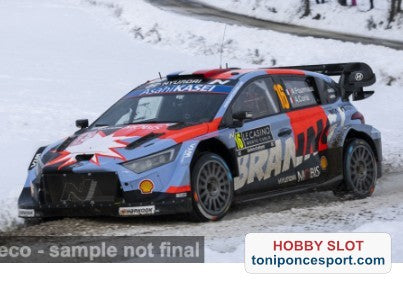 Hyundai i20 N Rally1 Rallye Monte Carlo 2026 Nº16 A.Fourmaux/A.Coria