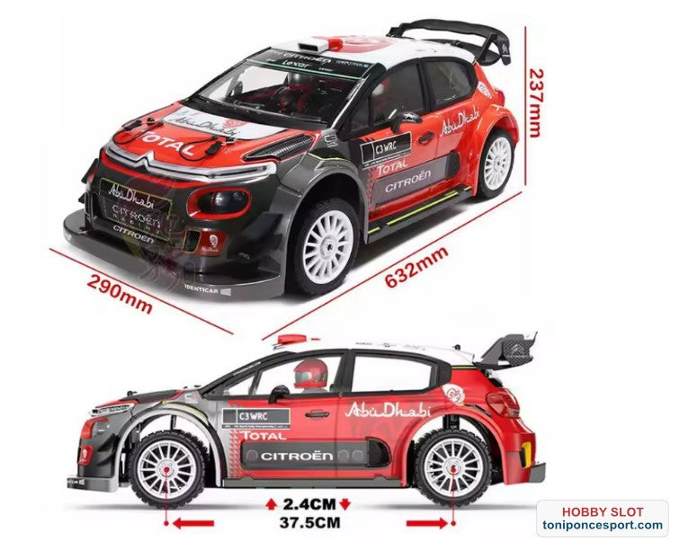 Citröen DS WRC 1/7 Brushless 4s
