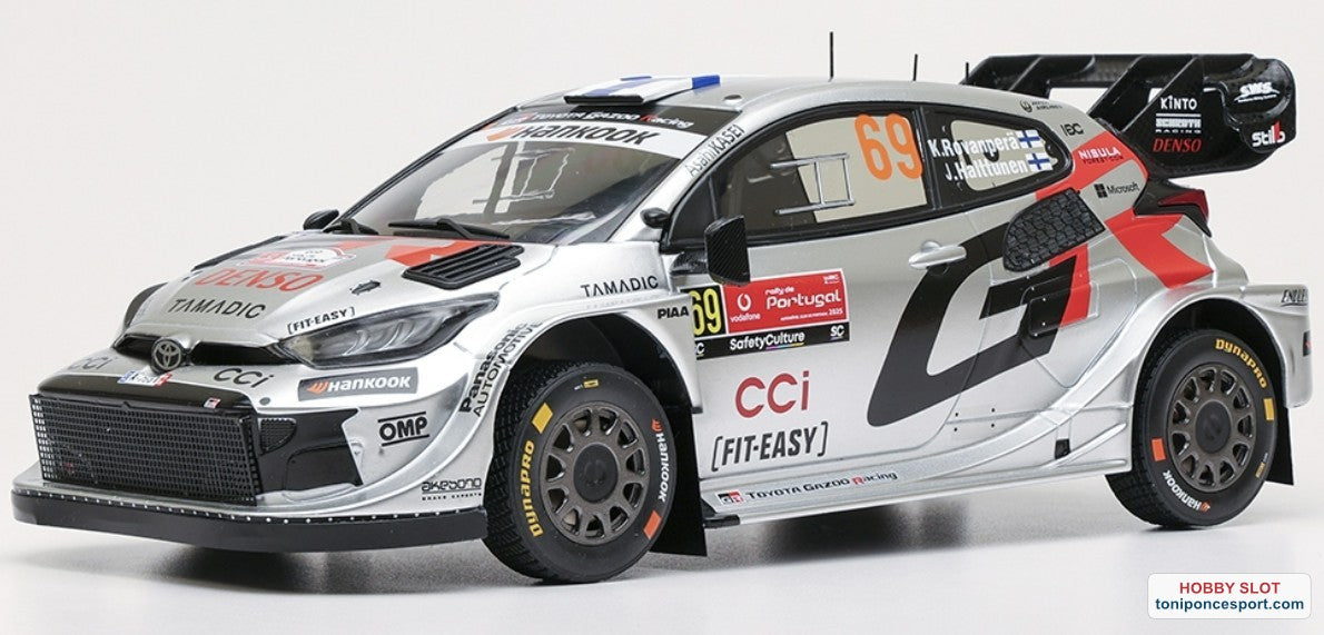 Toyota GR Yaris Rally1 Hybrid Nº69 K.Rovanperä/J.Halttunen Rally de Portugal WRC 2025