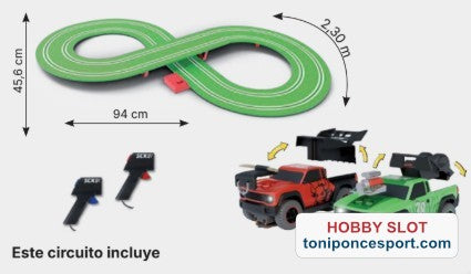 Jungle Rally Track Circuito Jungle Rally – Hobby Slot Toñi Ponce Sport
