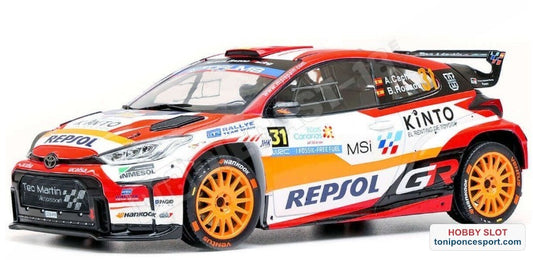 Toyota GR Yaris Rally2 Nº31 A.Cachón/B.Rozada Rally Islas Canarias 2025 WRC2