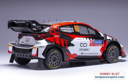 Toyota GR Yaris Rally1 Hybrid #69 K. Rovampera / J. Halttunen Rally Finlad 2024