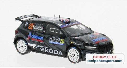 Skoda Fabia RS Rally2, WRC, Rally de Montecarlo, 2025, nº 23