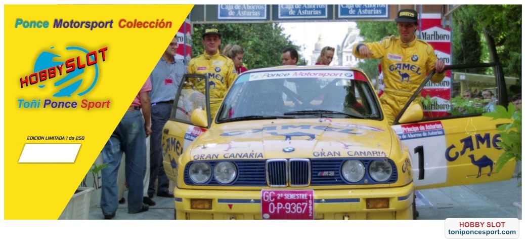 BMW M3 E30 Rallye Principe de Asturias 1992 Ponce - Deniz (Decorado)