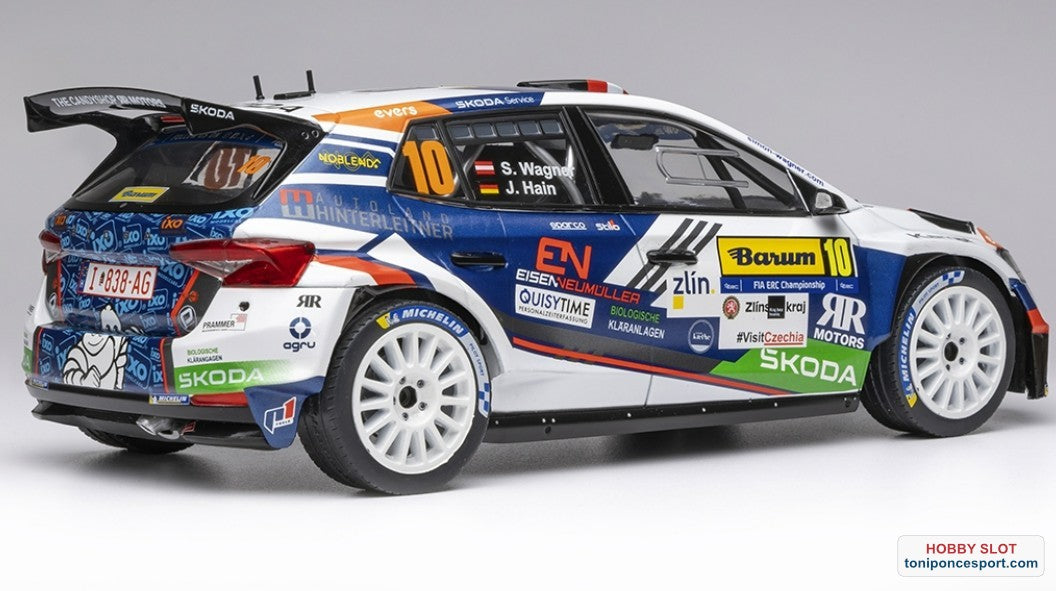 Skoda Fabia Rally2, Rally WM, Barum Rally, 2024, S.Wagner#10