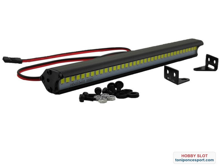 BARRA LUCES LED 36 ELEMENTOS 145mm 1/10 CRAWLER