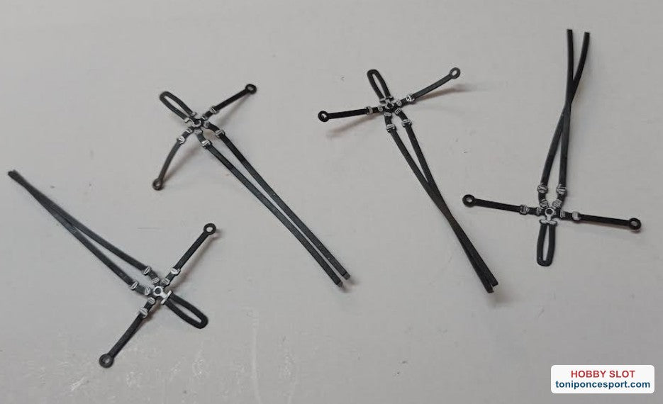 Cinturones Goma 1/32 (x4)