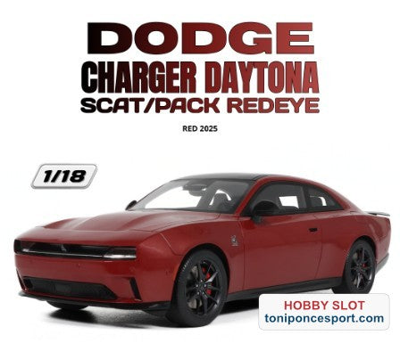 DODGE CHARGER DAYTONA SCAT/PACK REDEYE RED 2025