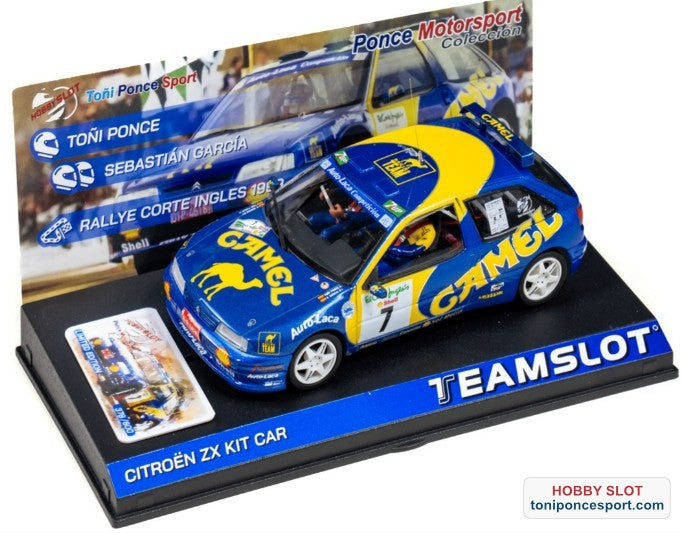 Citroen ZX Kit Car 23º Rallye El Corte Ingles 1999 Toñi Ponce - S. Garcia.