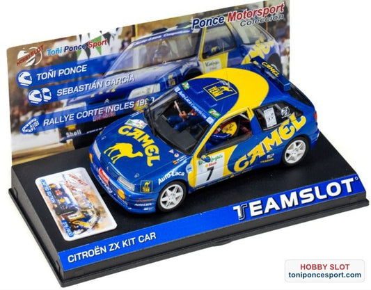 Citroen ZX Kit Car 23º Rallye El Corte Ingles 1999 Toñi Ponce - S. Garcia.
