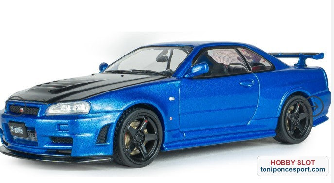 NISSAN SKYLINE GT-R (R34) Z TUNE BAYSIDE BLUE 1998