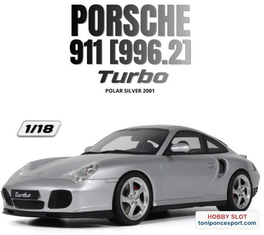 Porsche 911 (996.2) Turbo Polar Silver 2001 edición limitada