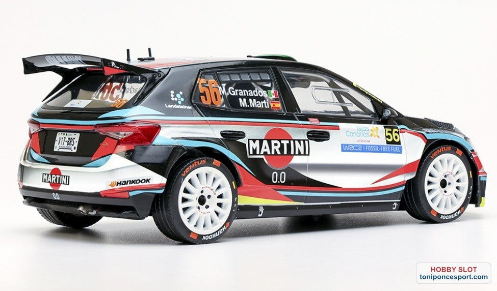 Skoda Fabia RS Rally2 Rally Islas Canarias 2025 M. Granados / M. Marti.