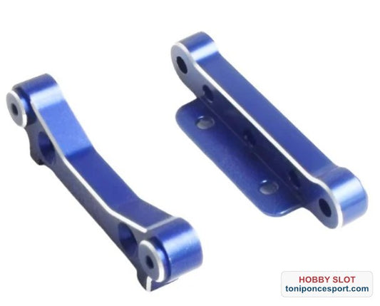 Soportes de diferenciales delanteros de aluminio.