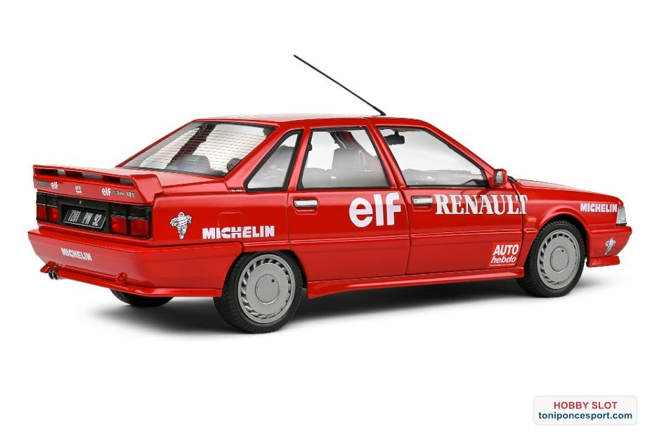 Renault 21 Turbo Ph1  Record de Vitesse sur Glace - 1988