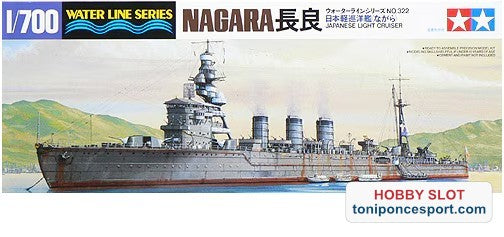 Barco Crucero ligero japonés Nagara 1/700.