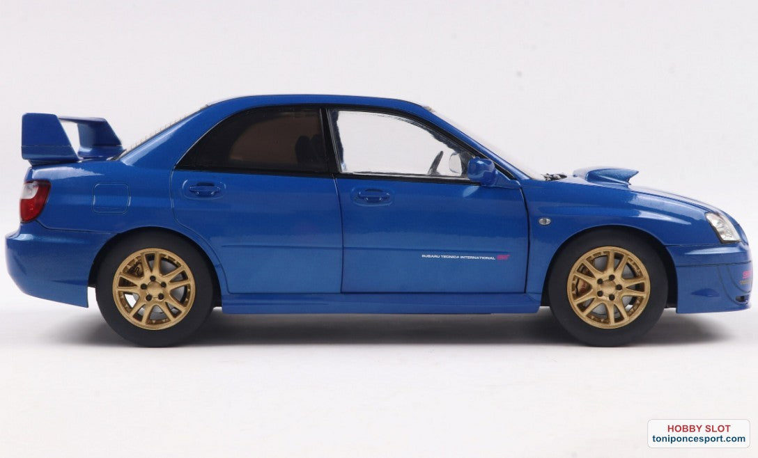 SUBARU IMPREZA WRX STI SONIC BLUE 2003