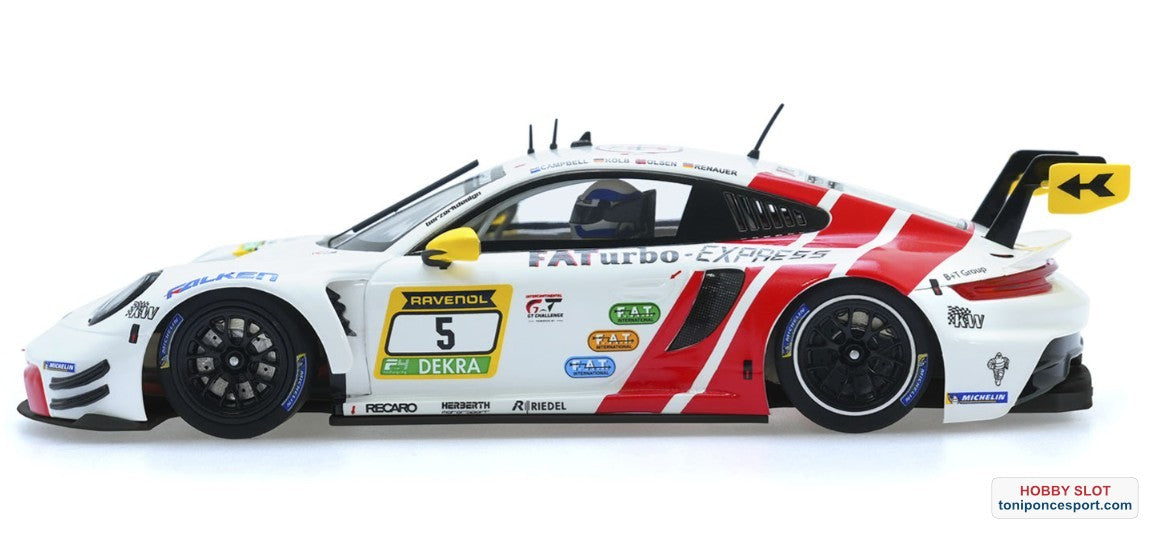 P. 911 (992) GT3 Fat-Turbo Team Herbert Motorsport 24h Nurburgring 2024 #5 - R Version.