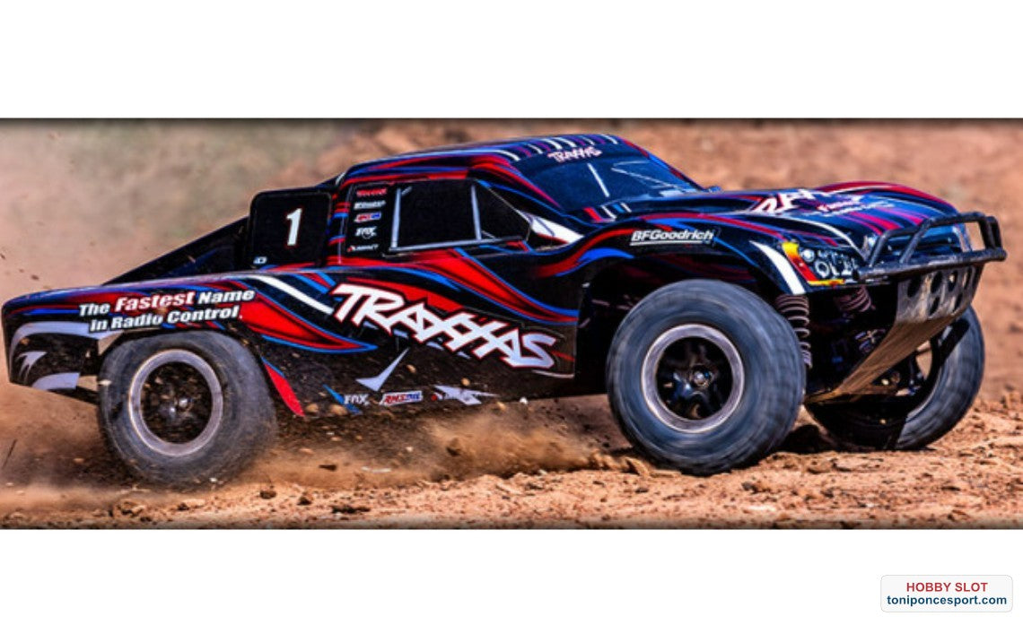 Orange Slash 4X4 VXL EHD: 4WD Brushless Short Course Truck with TQi