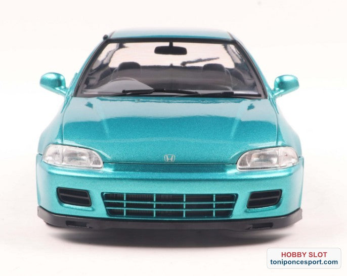 Honda Civic (EG6) 1991 Verde Metalizado.