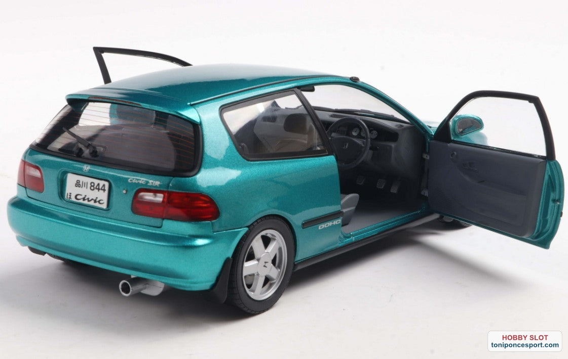 Honda Civic (EG6) 1991 Verde Metalizado.
