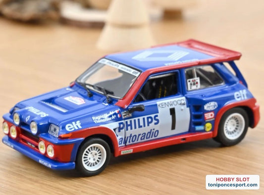 Renault 5 Maxi Turbo #1 Rally Tour de Francia 1985.