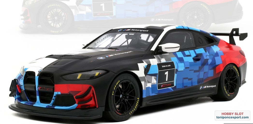 BMW M4 GT4 WHITE 2024
