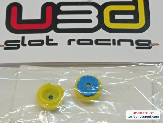 Poleas traseras para llantas Urano.