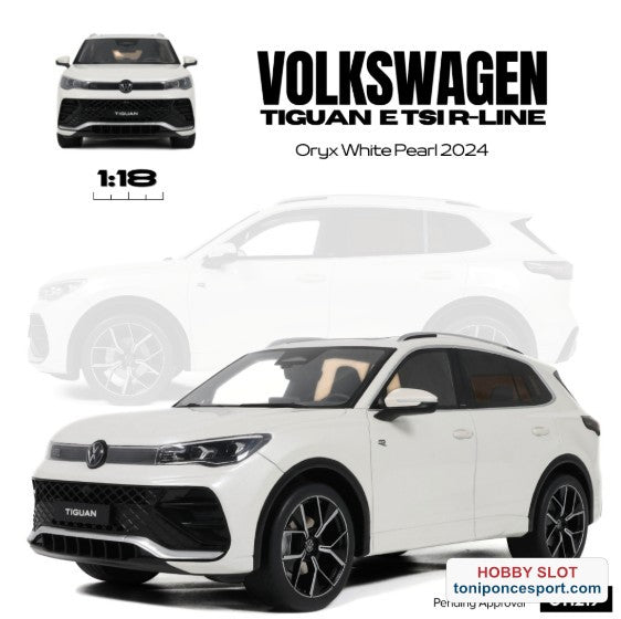 VOLKSWAGEN TIGUAN E TSI R-LINE ORYX WHITE PEARL L0K1 2024