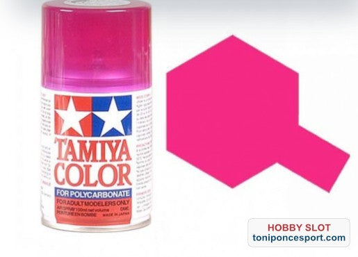Spray PS-40 Rosa Traslucido 100Ml Lexan Policarbonato.