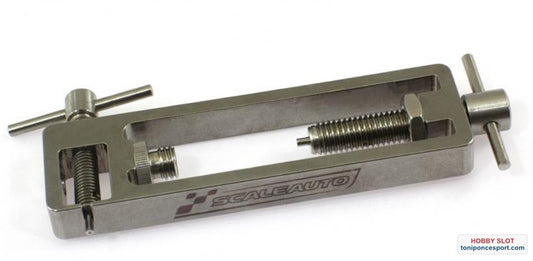 Prensa + Extractor universal para piñones en Acero Inox.