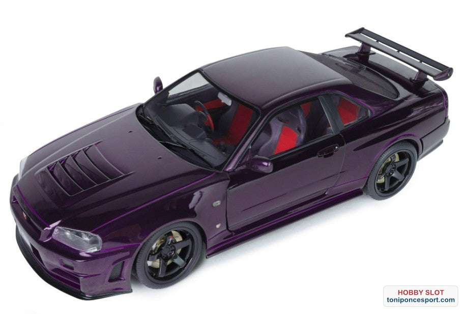 Nissan Skyline GT-R (BNR34) Z-TUNE 1999 morado medianoche