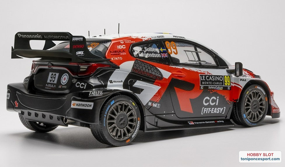 Toyota GR Yaris Rally1 Rallye Monte Carlo 2026 Nº99 O.Solberg/E.Edmondson
