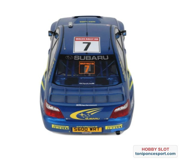 SUBARU IMPREZA (S9) WRC BLUE P. SOLBERG WALES RALLYE 2003