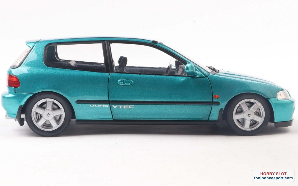 Honda Civic (EG6) 1991 Verde Metalizado.