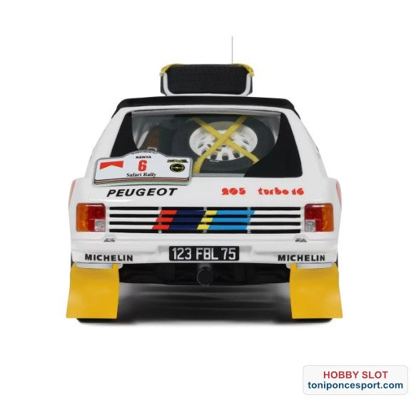 PEUGEOT 205 T16 #6 T. SALONEN RALLY SAFARI 1985